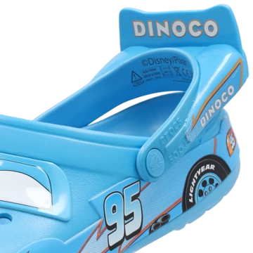 Cars x Crocs Crocband Clog Lightning McQueen Dinoco Detailbild
