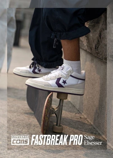 Converse CONS Fastbreak Pro Suede Lookbook Cover