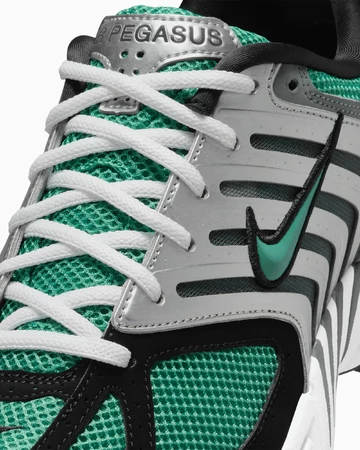 Nike Air Pegasus 2K5 Metallic Silver Bicoastal Upper Details