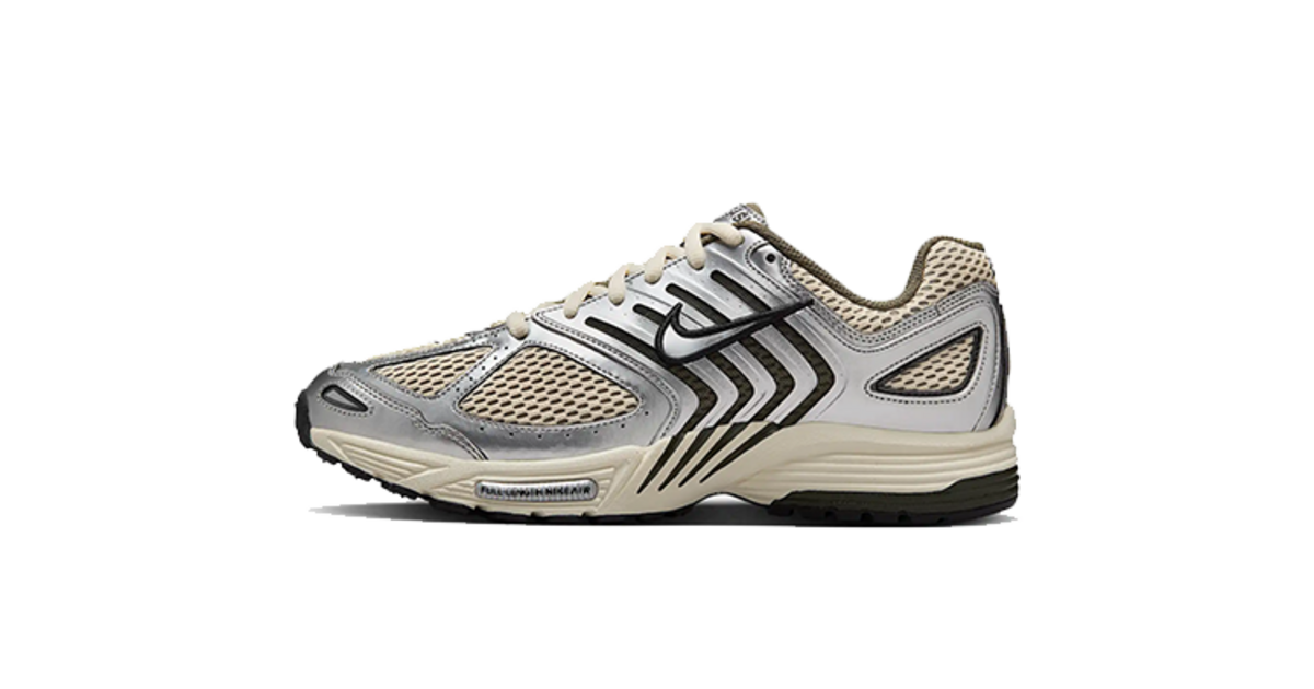 Nike Air Pegasus 2K5 Light Khaki Metallic Silver Size 7.5 HV5748 234 Nike HV5748-234 Air Pegasus 2005 Mens Lifesyle Shoe - Light  main image 4
