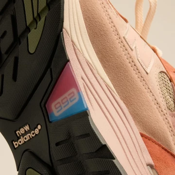 Joe Freshgoods x New Balance 992 Aged Well Sohle Details