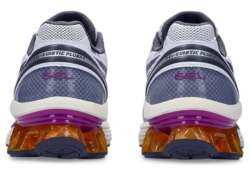 ASICS Gel Kinetic Fluent Truffle Grey von hinten