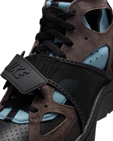 Nike Air Trainer Huarache Black Baroque Brown Upper Details