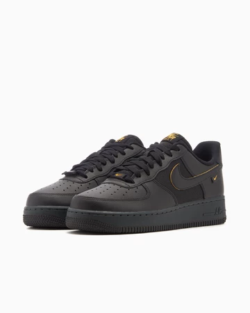 Air Force 1 Low Ballistic Mesh Black University Gold Paar