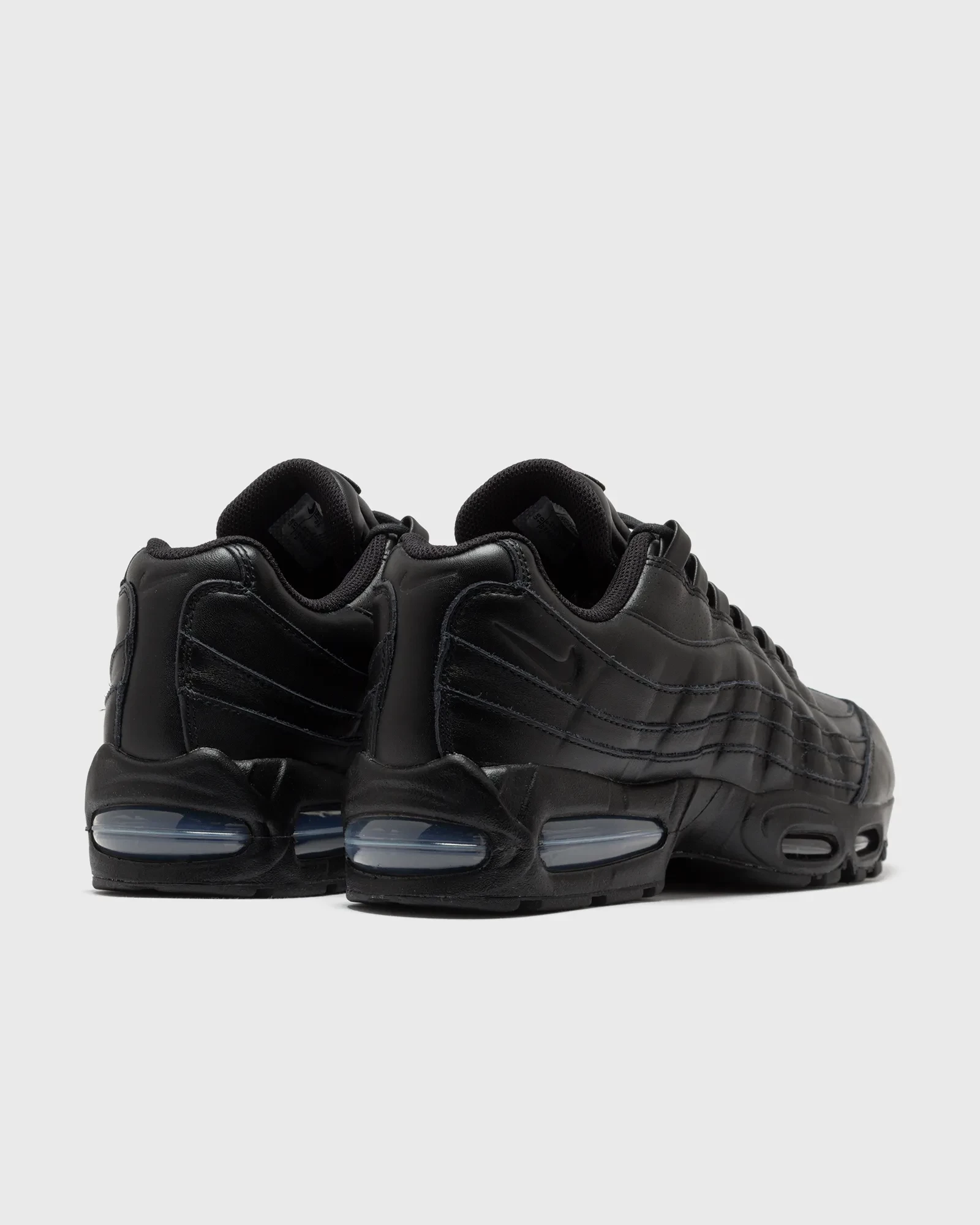 Nike AIR MAX 95 \'BIG BUBBLE - BLACK LEATHER\' Sneakers (IM0696 001) US Size 11 Nike Air Max 95 Big Bubble Leather main image 4