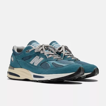 New Balance 991v2 Made in UK Tapestry Blue Paar