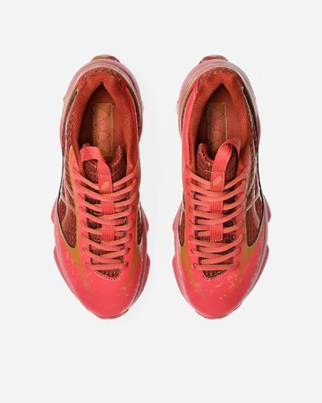 ASICS Gel Kinetic Fluent Cayenne Paar Upper