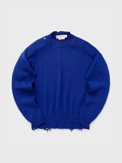 Marni Round Neck Sweater Blue Image