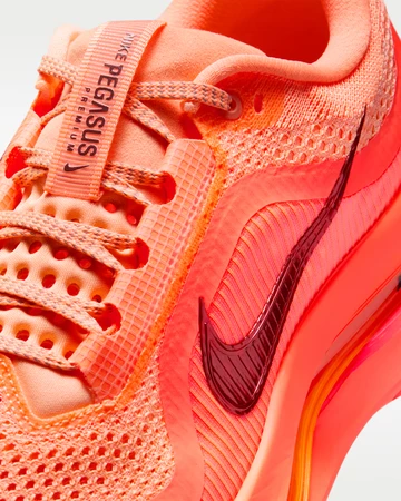 Nike Pegasus Premium Orange Pulse Details