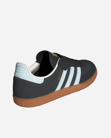 Der adidas Samba Core Black Blue von hinten