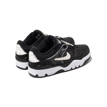 NIGO x Nike Air Force 3 Low Croc Pack Black Paar von Hinten seitlich