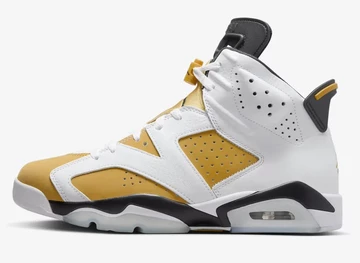 Jordan 6 Yellow Ochre von außen