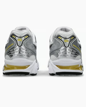 ASICS Gel-Kayano 14 White Tai Chi Yellow Ferse