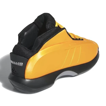 adidas Crazy 1 Orange seitlich von Hinten