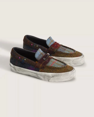 Harris Tweed x Vans Pack schräg