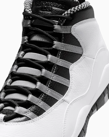 Jordan 10 Steel Upper Details