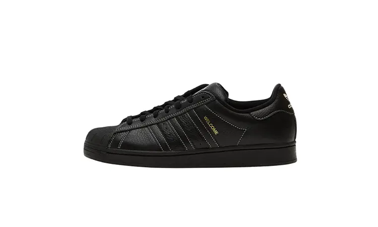 Welcome x adidas Superstar ADV Core Black