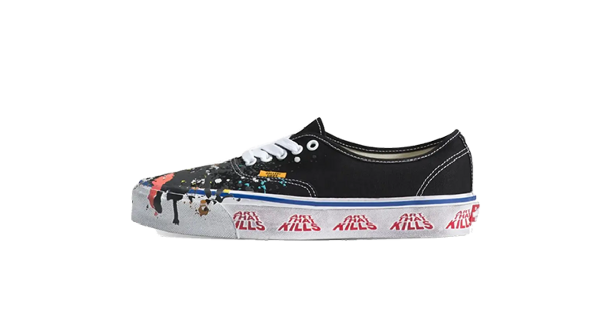 Gallery Dept x Vans OTW Authentic 44 Black VN000EEUBLA1 | Dead Stock