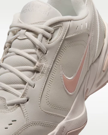 Nike Air Monarch IV Light Bone Upper Details