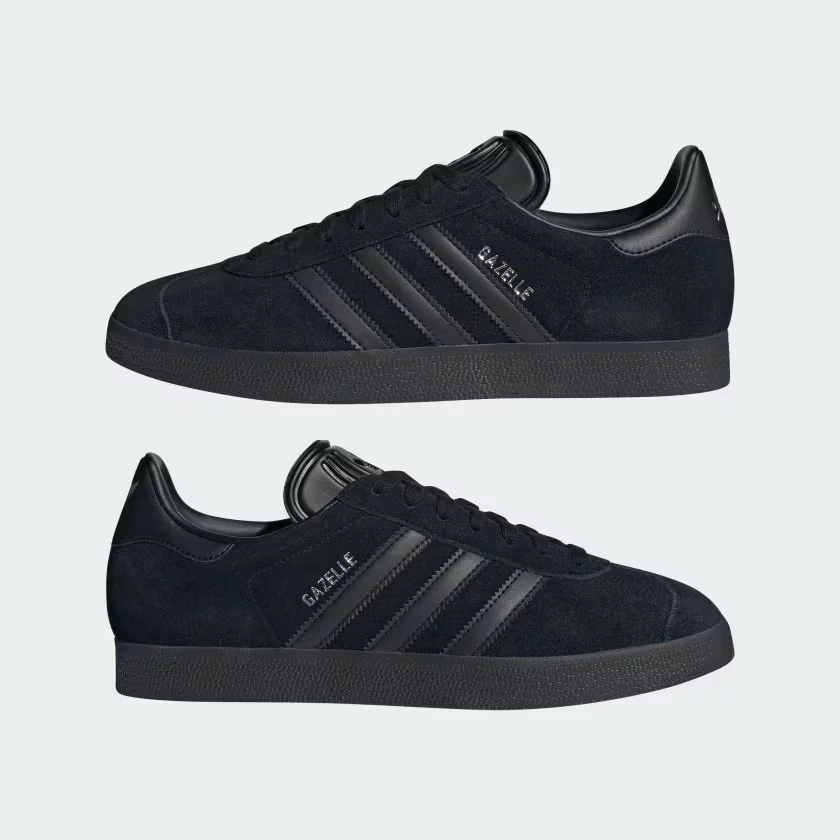 adidas Gazelle All Blacks JI2161 Dead Stock