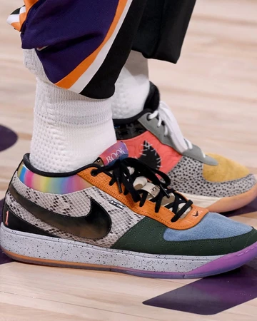 Nike Book 1 What The on feet