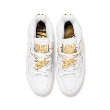 NIGO x Nike Air Force 3 Low Croc Pack White Paar von Oben