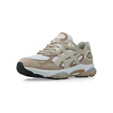 ASICS GEL-NYC 2.0 White & Feather Grey seitlich