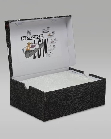 Jordan Spizike Low Sanddrift + Box