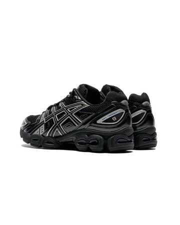 ASICS GEL-Nimbus 9 Black Pure Silver - Ferse