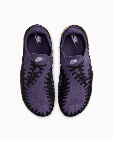 Nike Air Footscape Woven Dark Raisin Paar von oben