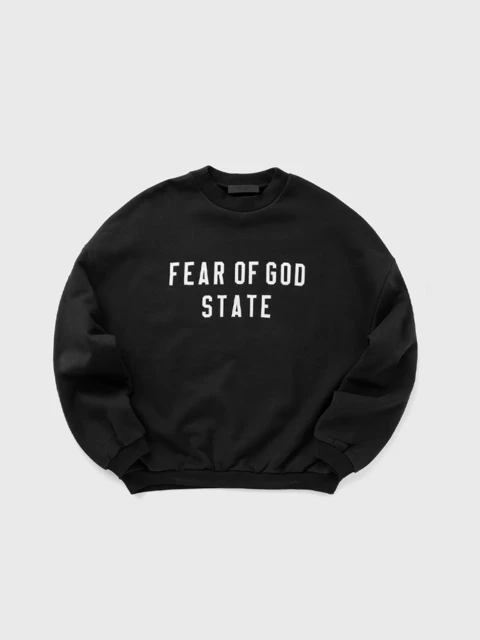 FLEECE CREWNECK BLACK Image