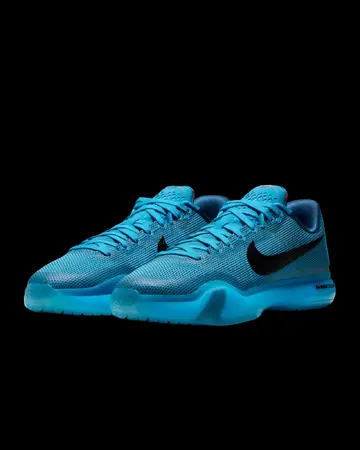 Nike Kobe 10 Protro Blue Lagoon schräg