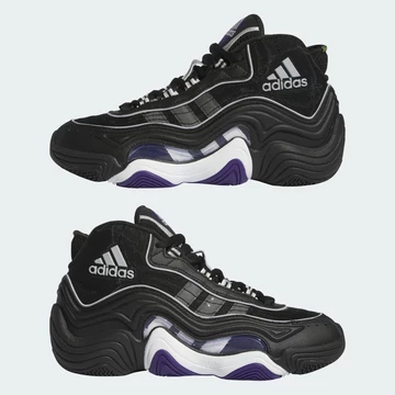 Der adidas Crazy 98 Core Black von außen