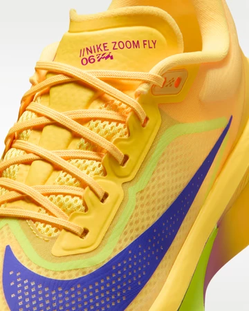 Nike Zoom Fly 6 Laser Orange Upper Details