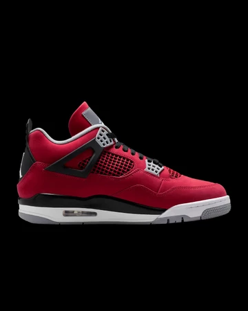 Nike Air Jordan 4 Retro Toro Bravo am Model Innenseite