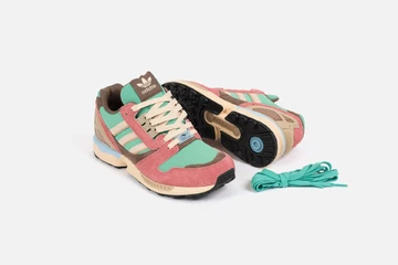 adidas ZX 8000 Fade Ocean schräg