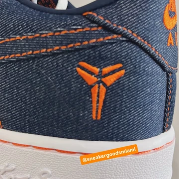 Kobe Bryant x Nike Air Force 1 Protro Denim Details