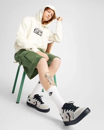 Converse AS-1 Pro Black Gum Pack Egret Tragebild Detail