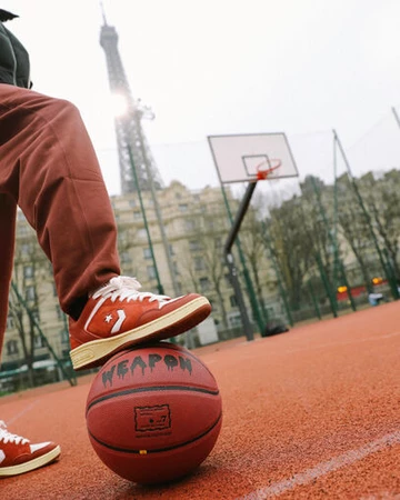 Converse Weapon Low Ritual Red