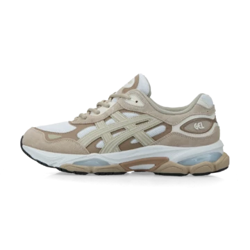 ASICS GEL-NYC 2.0 White & Feather Grey Außenseite