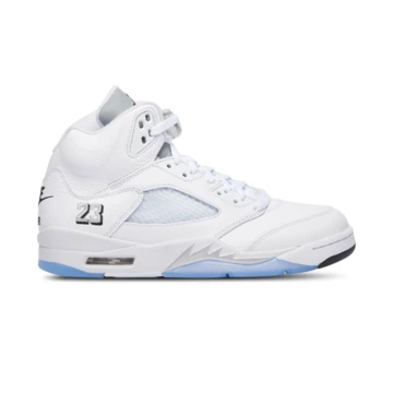 Air Jordan 5 White Metallic Außenseite