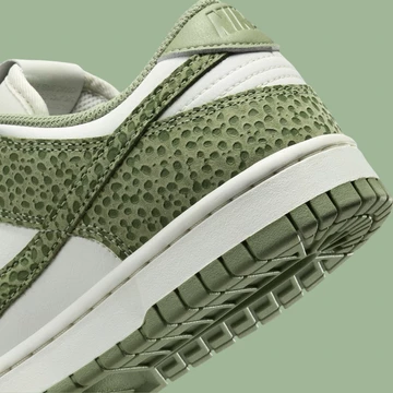 Dunk Low Safari Oil Green Detailbild