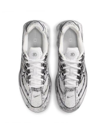 Nike Shox Ride 2 Metallic Platinum Paar von oben