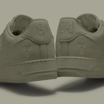 Kobe Bryant x Nike Air Force 1 Low Cargo Khaki Details