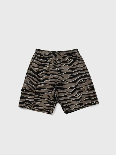 Patta Tiger Stripe Camo Cargo Ripstop Shorts Image