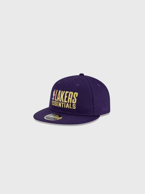 New Era x Fear of God 59 Fifty Retro Crown Flat Los Angeles Lakers Image