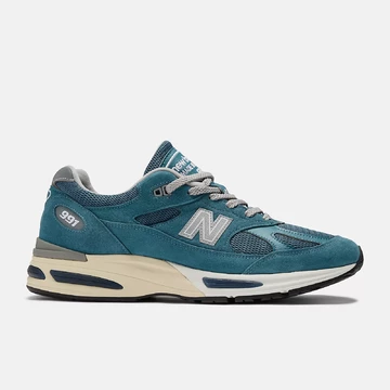 New Balance 991v2 Made in UK Tapestry Blue Außenseite