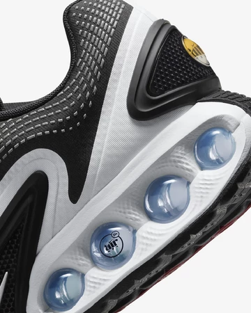 Die Air-Bubbles des Air Max DN Black White