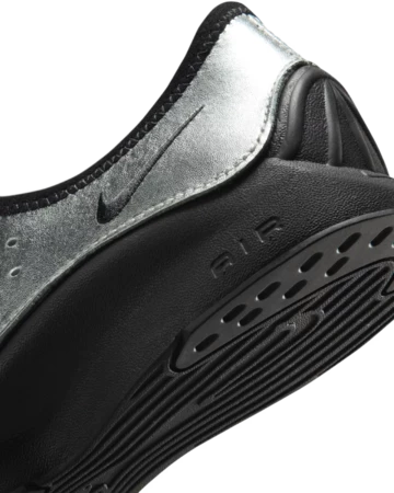 Nike Air Superfly Moc Metallic Silver Ferse Details