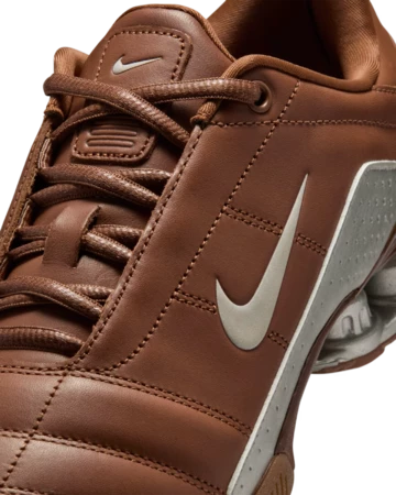 Nike T90 Shox Pecan Upper details